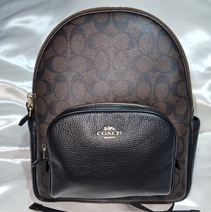 Coach Court Backpack in Signature Canvas